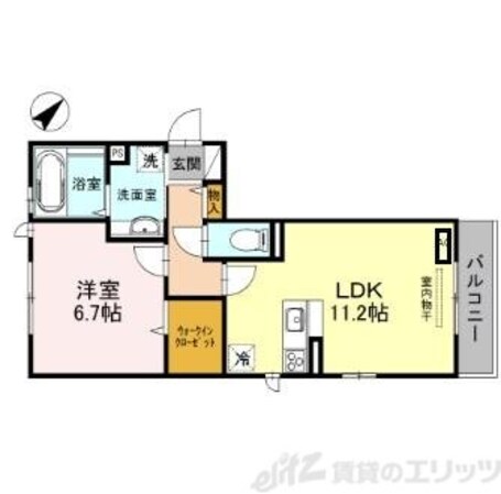 シャルレーヌ・ドゥ・グレイスの物件間取画像